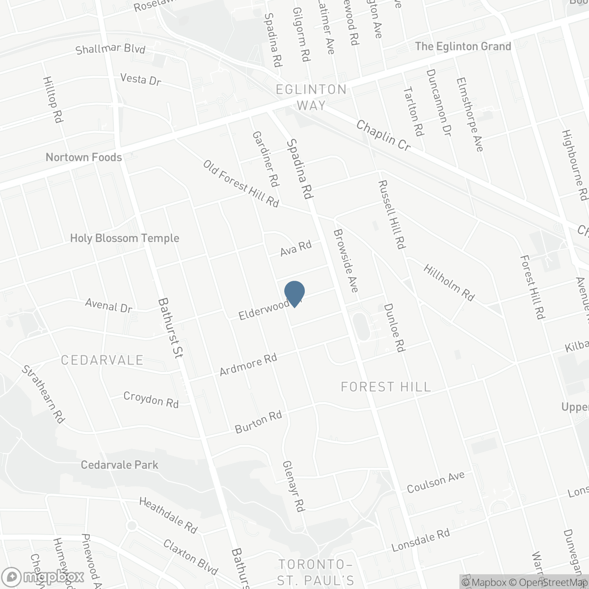 16 ELDERWOOD DRIVE, Toronto, Ontario M5P 1W5